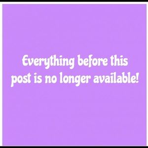 Everything before this post is no longer available